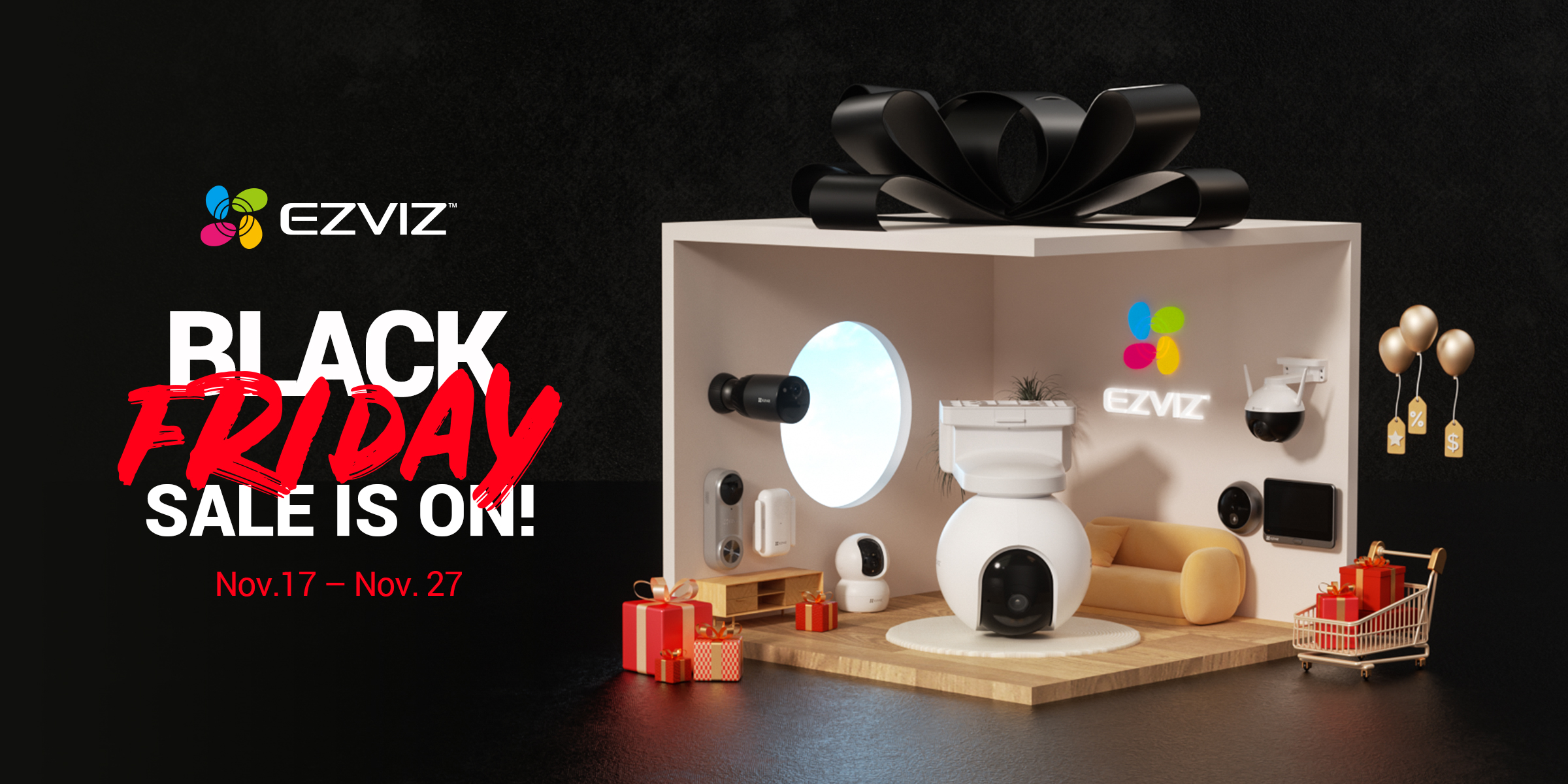 Unlock a treasure trove of savings on popular EZVIZ smart home products