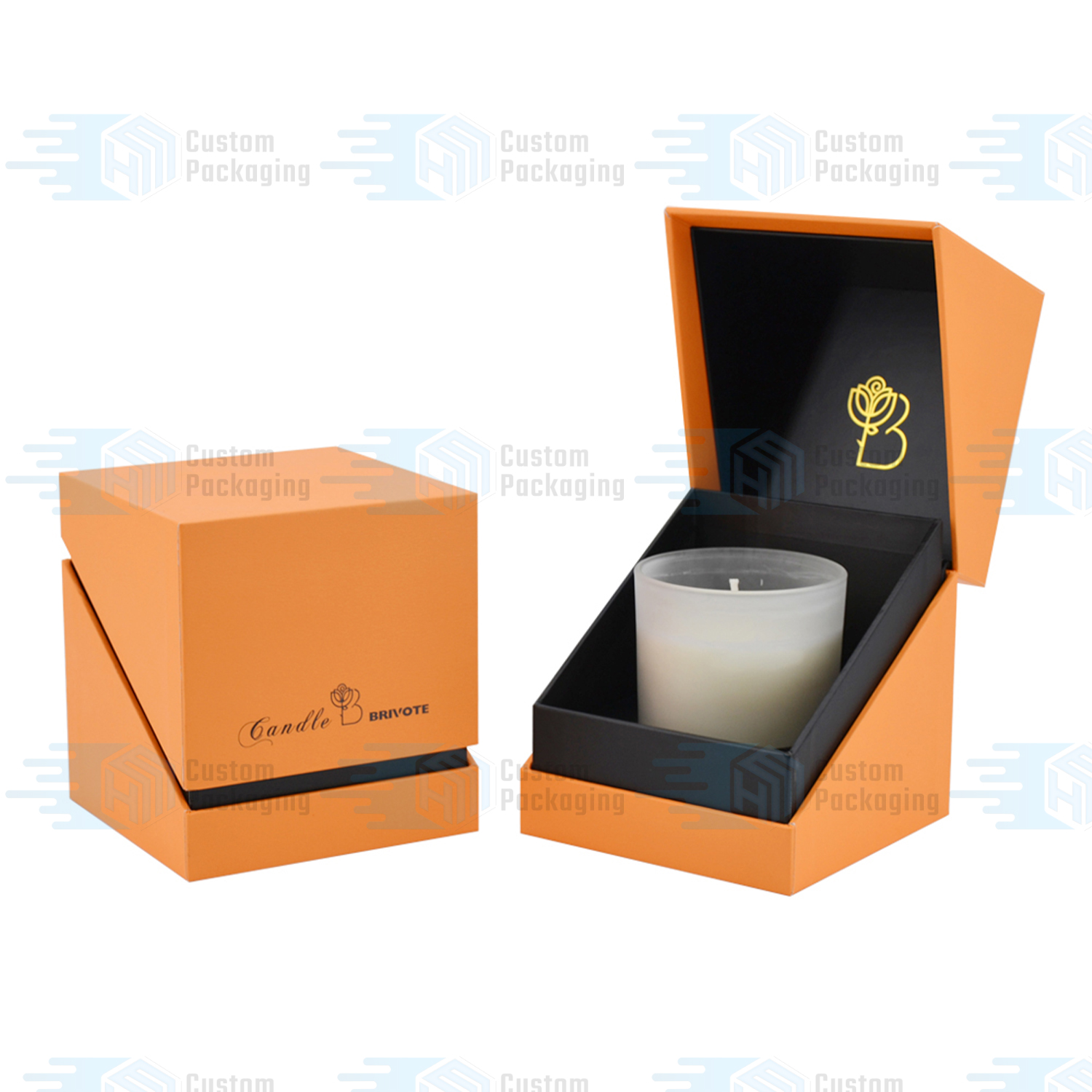 Custom CardBoard Candle Boxes 2 Custom CardBoard Candle Boxes 2