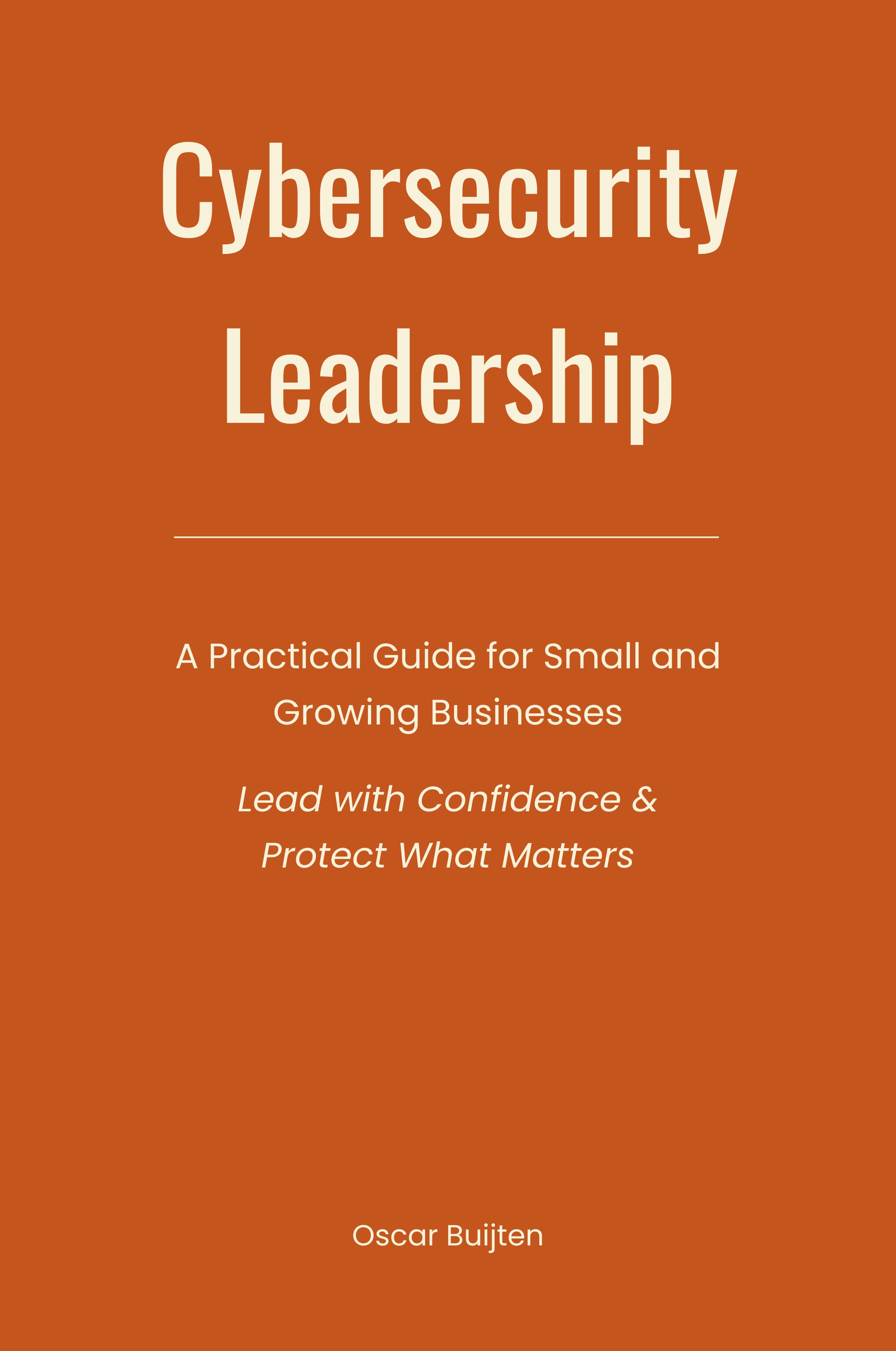 Book Cover Cybersecurity Leadership Book Cover Cybersecurity Leadership