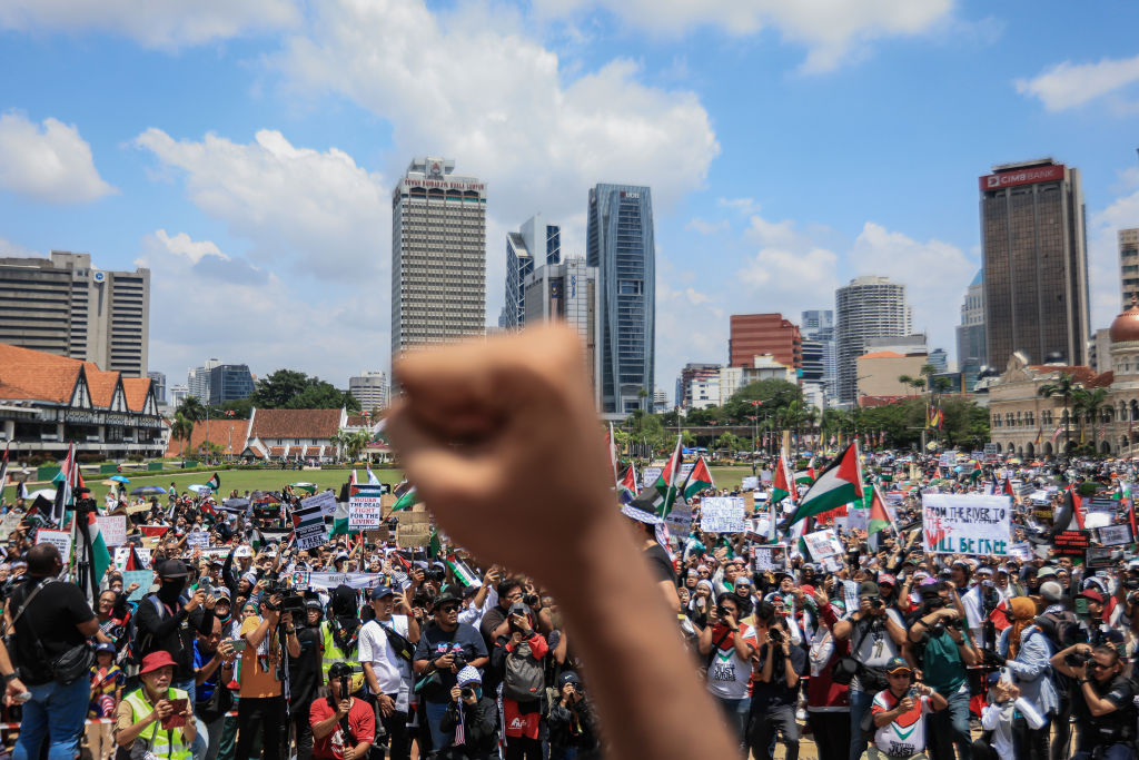 Israel-Palästina-Konflikt löst Demonstrationen in ganz Malaysia aus