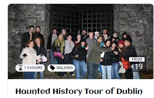 Haunted tour Dublin