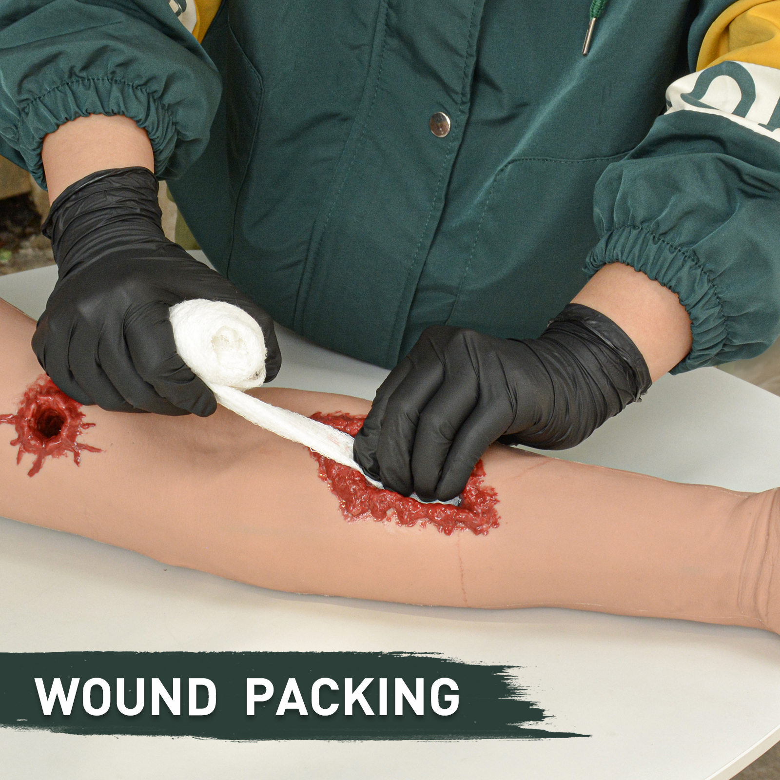 Haemorrhage Control Arm for Wound Packing Training