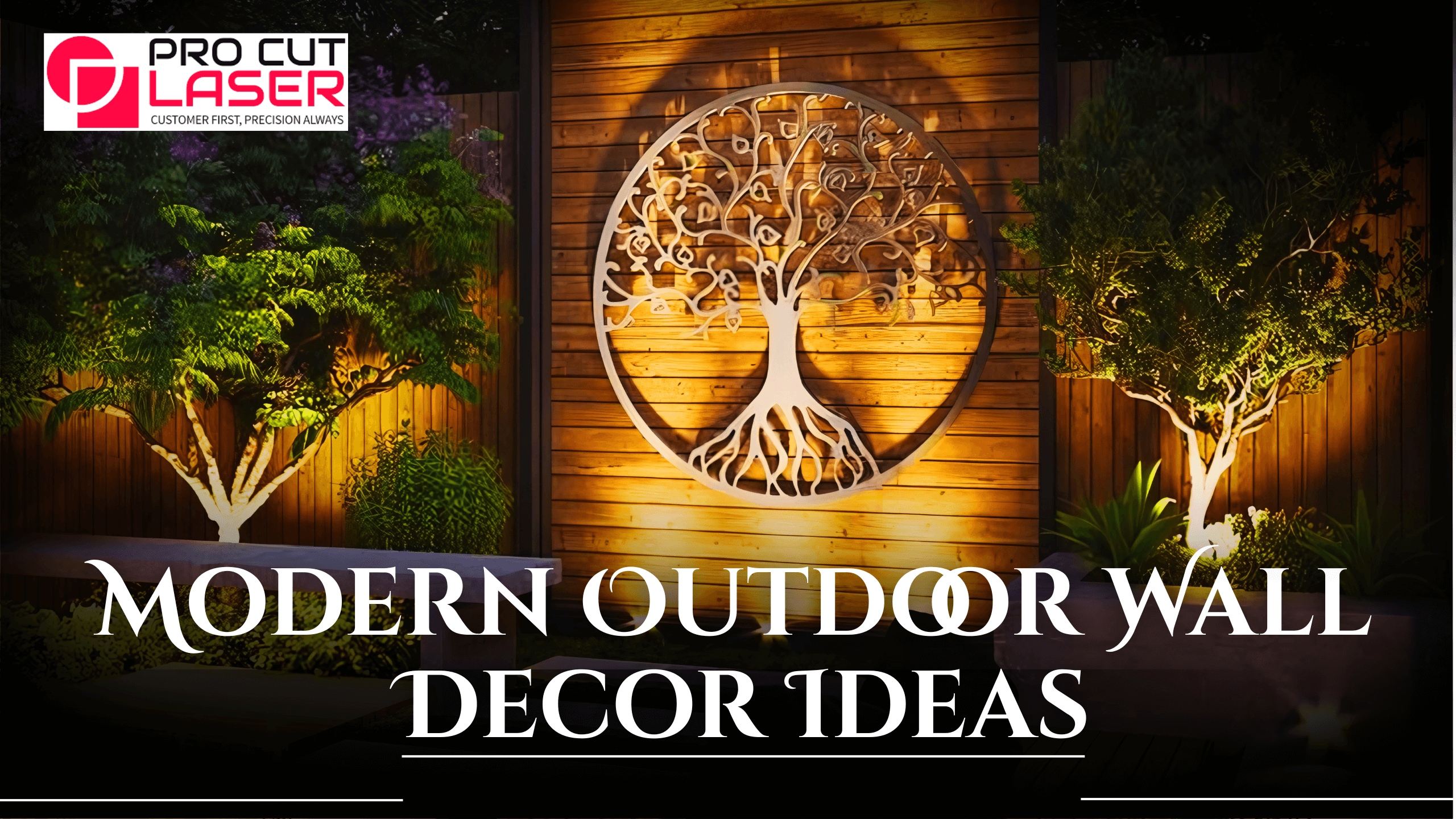 Modern Outdoor Wall Decor Ideas 1