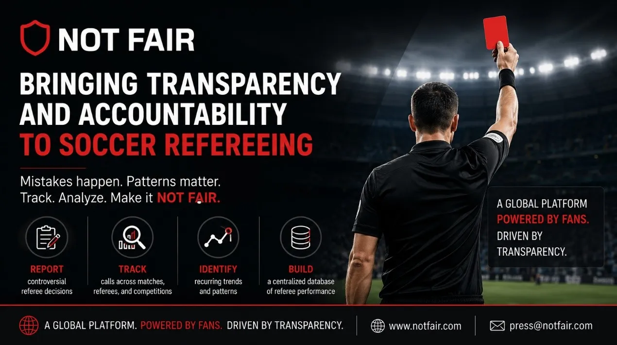 The Real Battle Isn’t on the Pitch: Why Someone Just Built a Database for Every Controversial Referee Call in Soccer