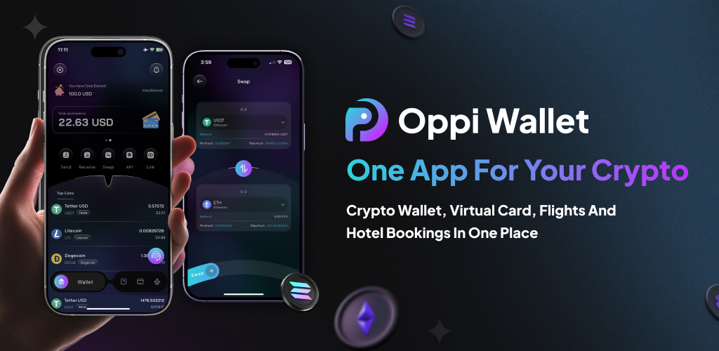 Oppi Bitcoin and Crypto Wallet featured image 1