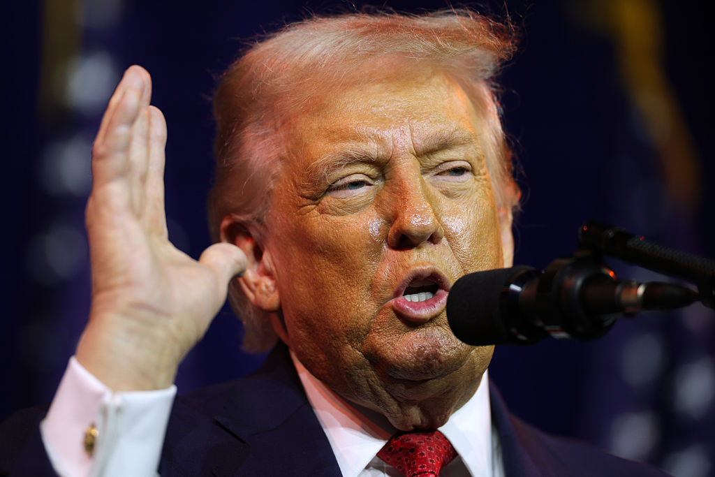 川普總統在眾議院共和黨黨團退修會發表演說