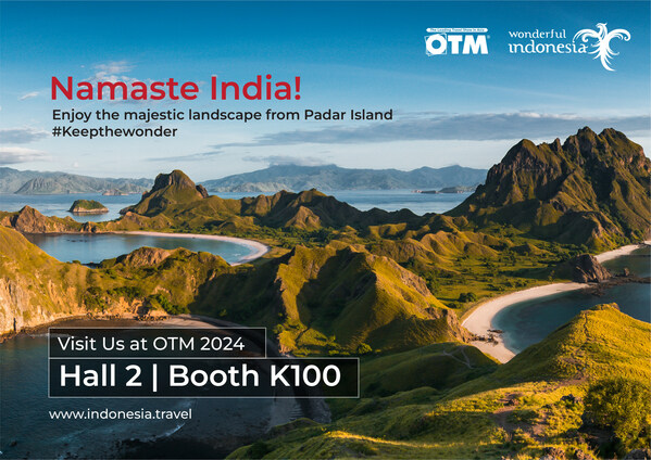 邀請所有印度旅客通過 OTM 2024 的「神奇印尼」展館體驗「印尼微縮」