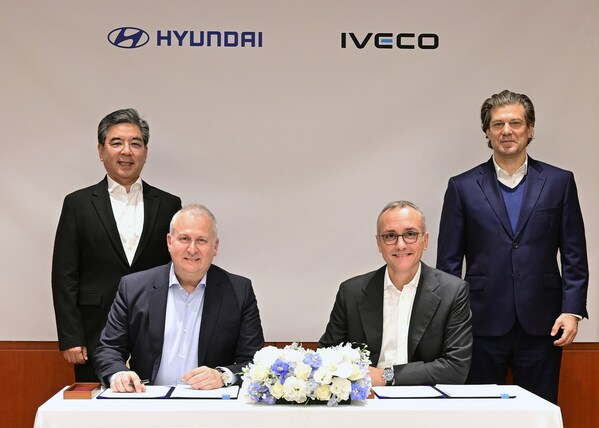Hyundai Motor Company 向 Iveco Group 供應歐洲電動輕型商用車