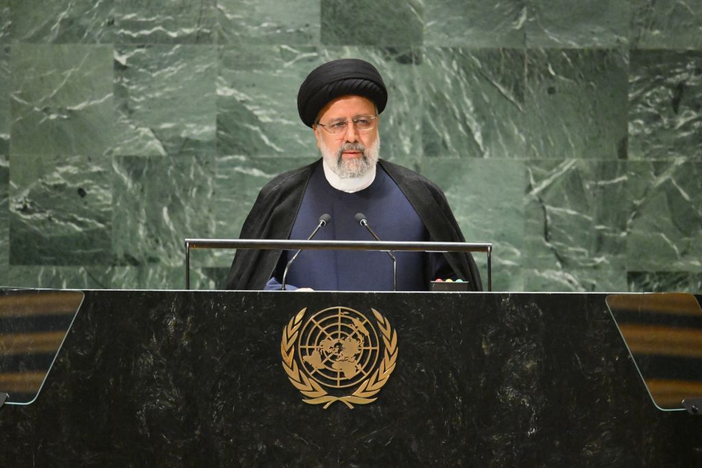 Iranian President Ebrahim Raisi addresses the UNGA