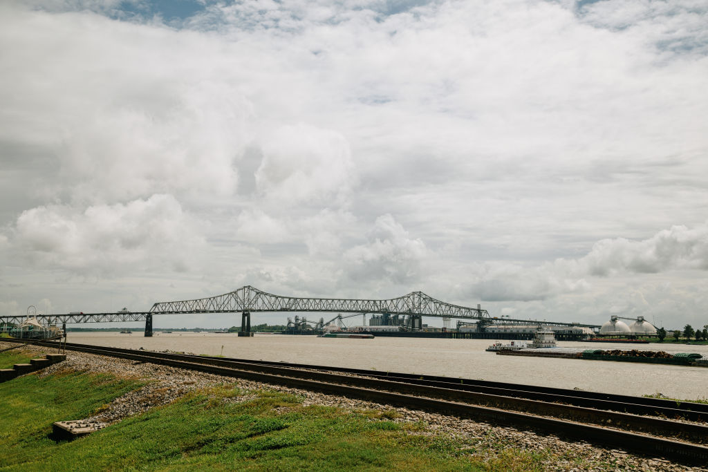 Ang Tulay ng Ilog Mississippi sa Baton Rouge, Louisiana.