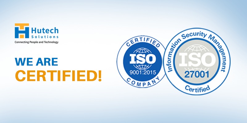 Hutech Solutions ISO Certified