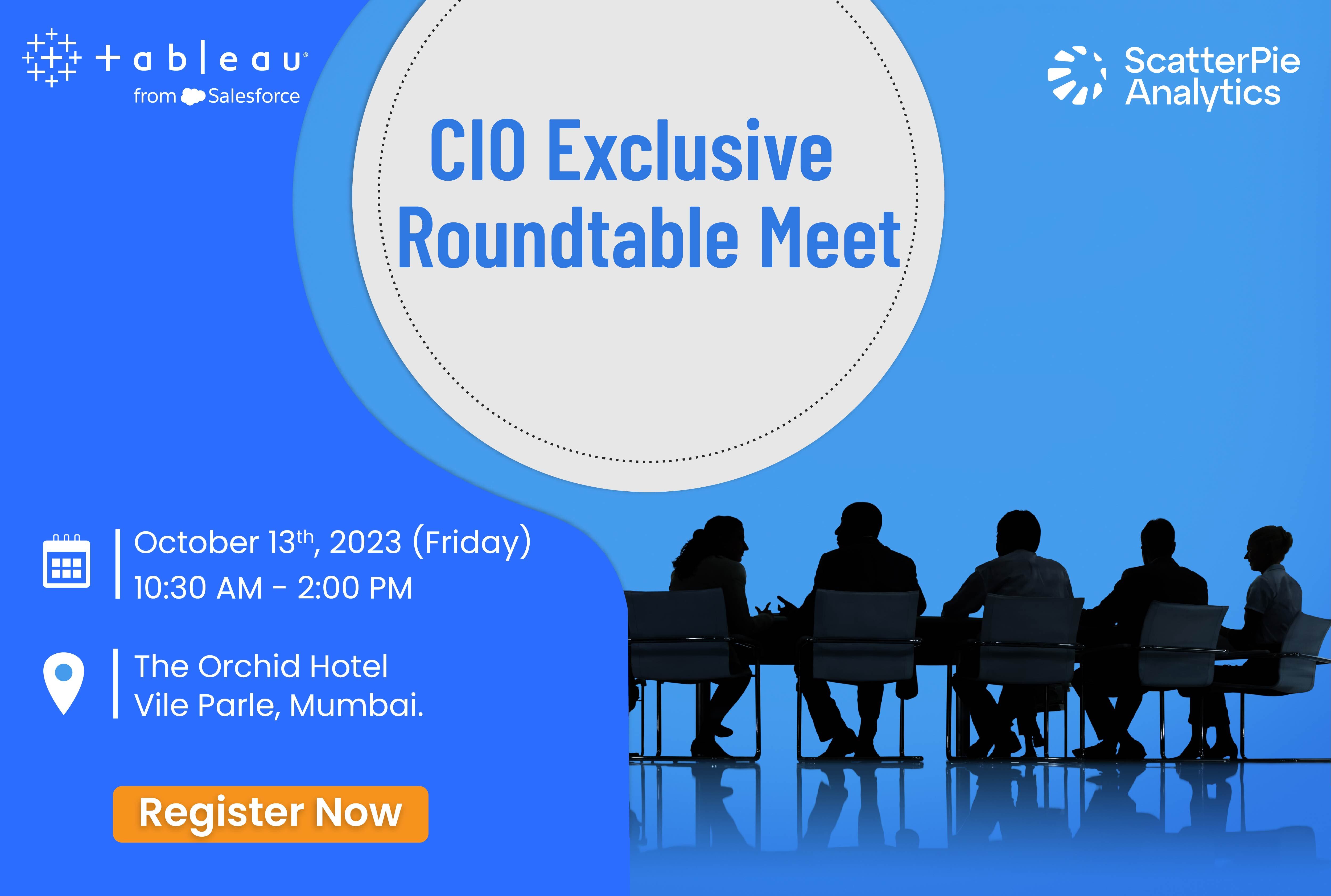 CIO Excusive Roundtable Meet Mumbai