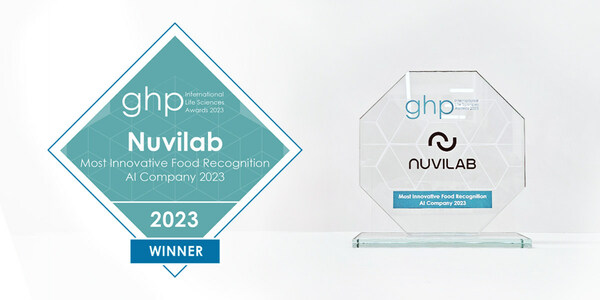 Nuvilab Wins Most Innovative Food Recognition AI Company 2023