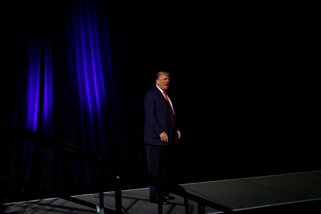 Donald Trump Delivers Remarks In West Palm Beach, FL