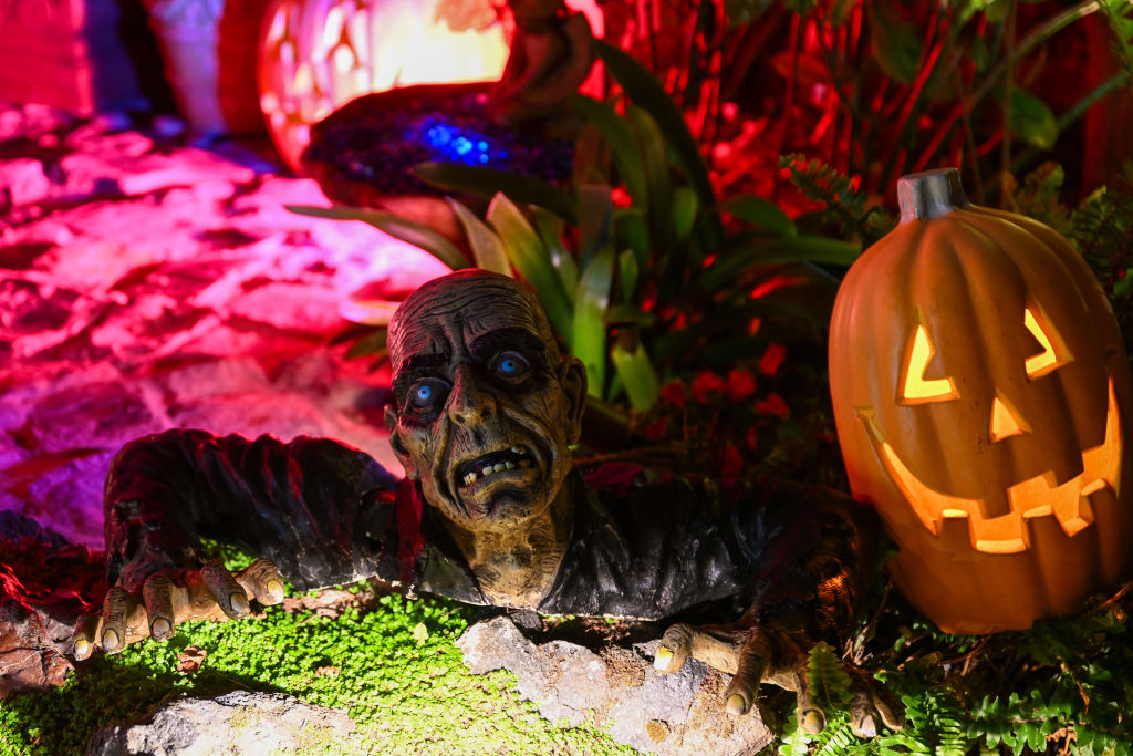 Decorated Halloween houses in San Francisco