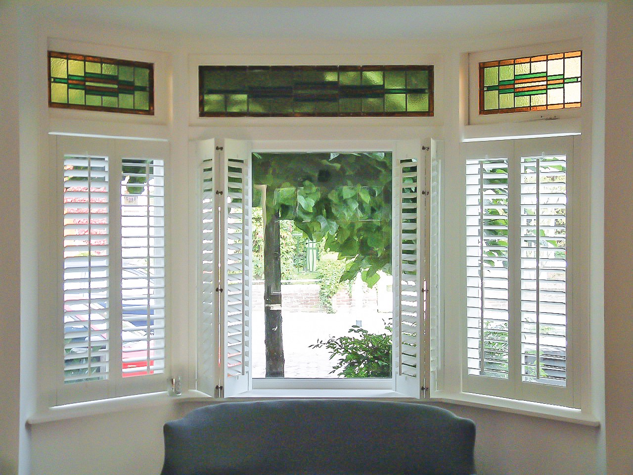 Bay Window Shutters