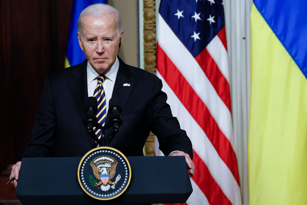 President Biden Meets With Visiting Ukrainian President Zelensky At The White House