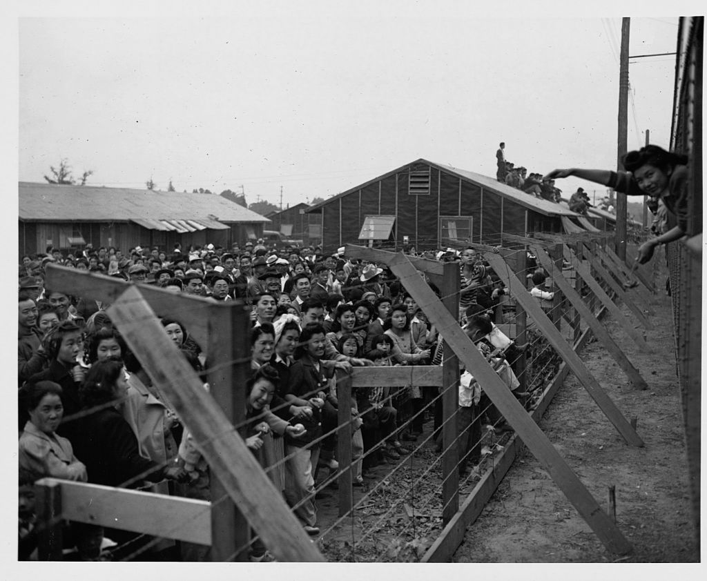 Japanese-Americans Interned at Santa Anita