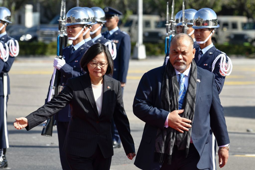 TAIWAN-NAURU-DIPLOMACY