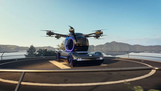 Ang flying car na GOVE ng GAC Group