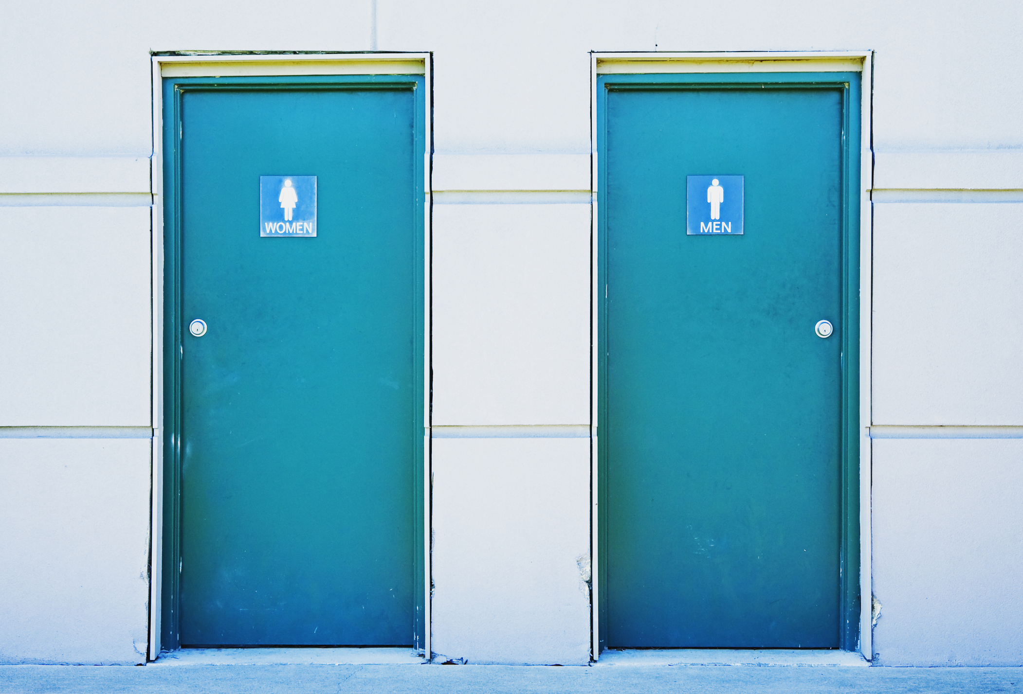 Public Restroom Doors