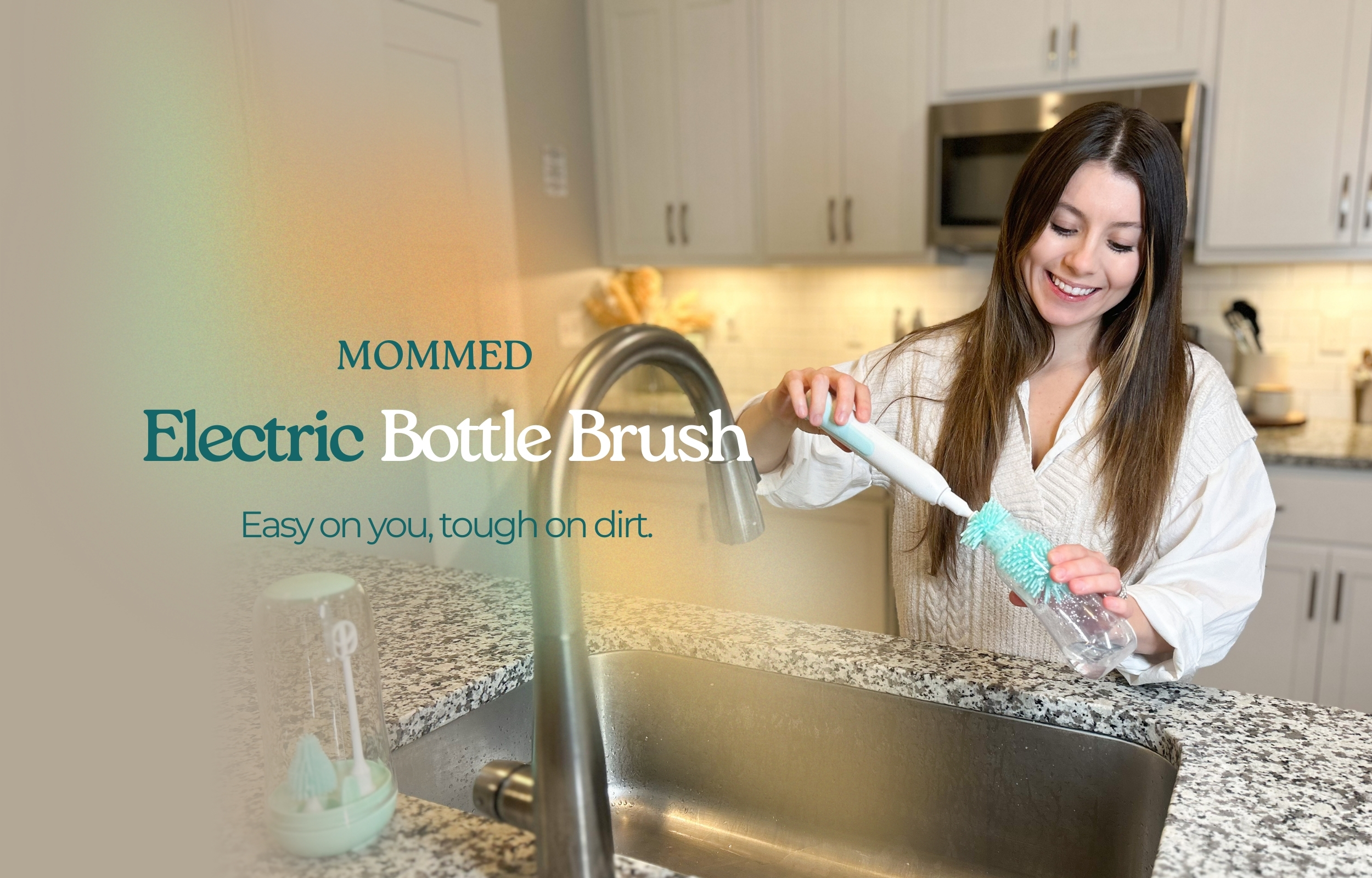 MomMed Unveils Game-Changing Electric Bottle Brush on TikTok Shop, Ideal Valentine's Day Gift for Parents