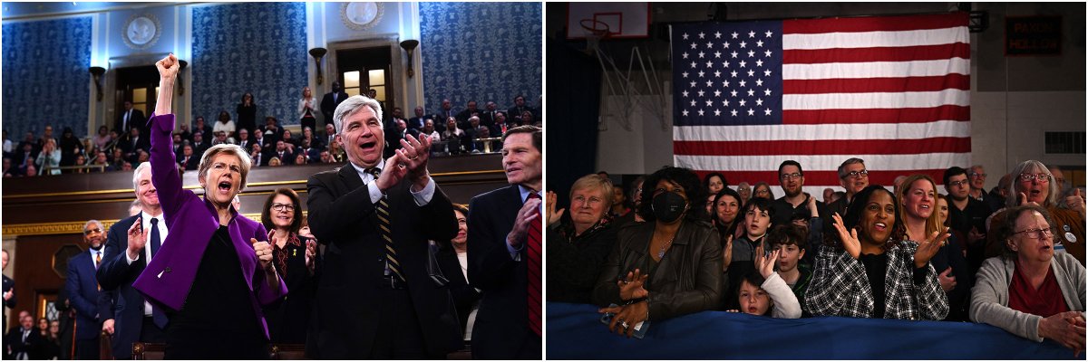 Biden at a March 9 campaign rally in Atlanta.