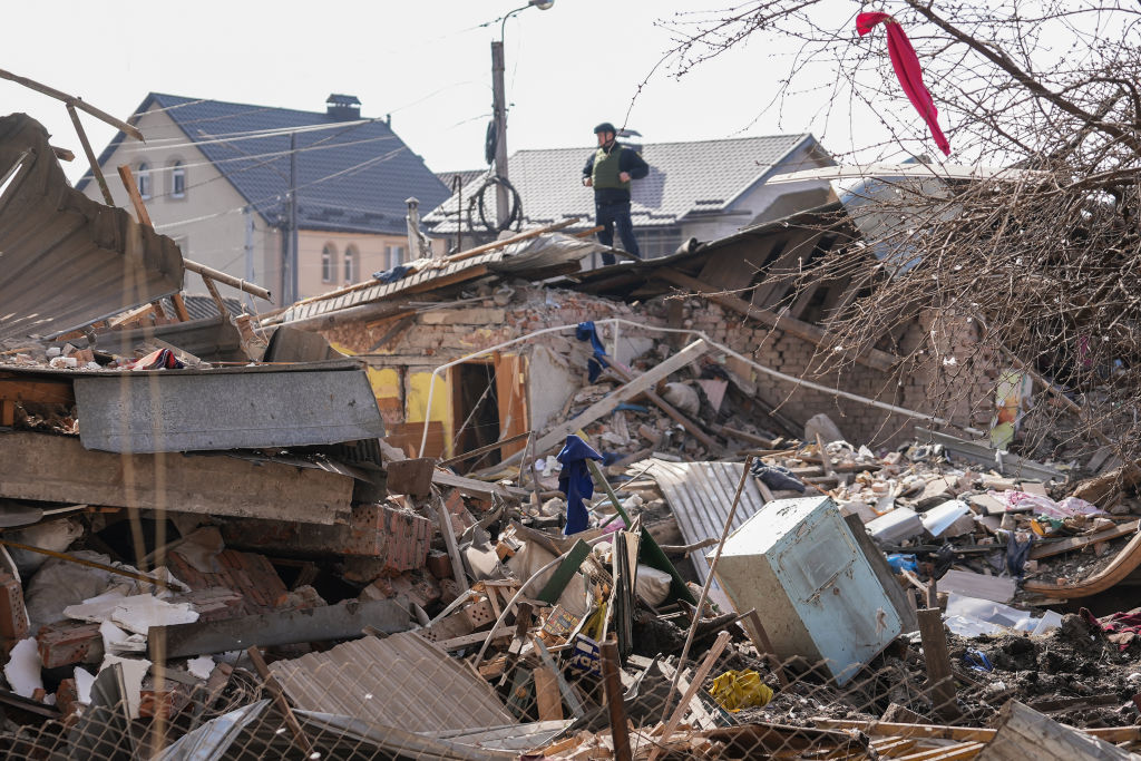 Russian Missile Strike On Khmelnytskyi