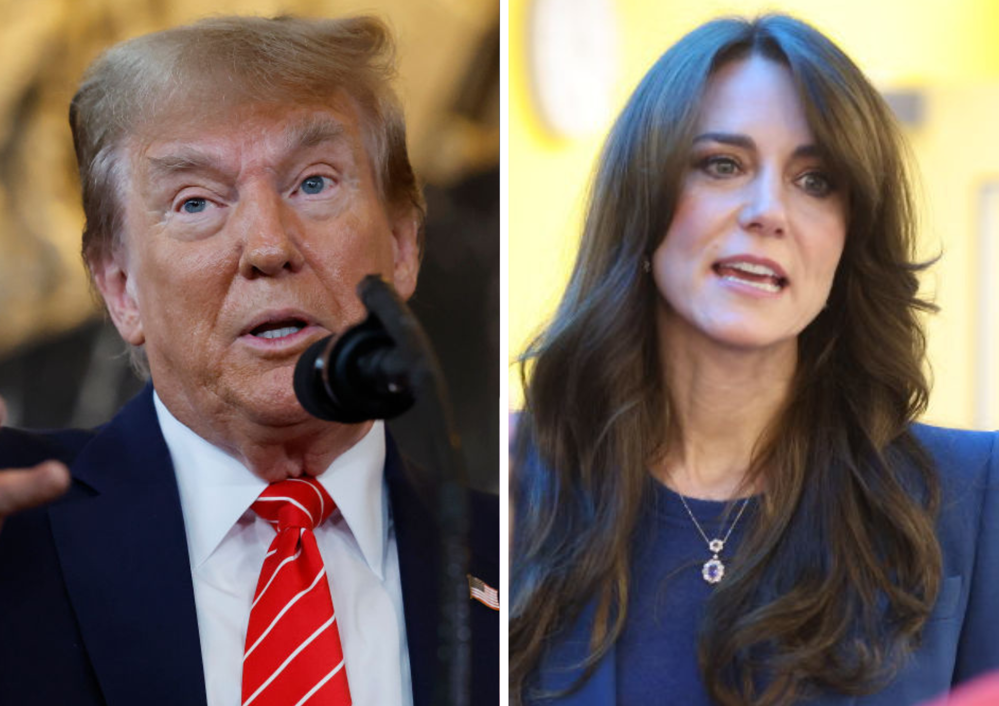 Donald Trump, Kate Middleton