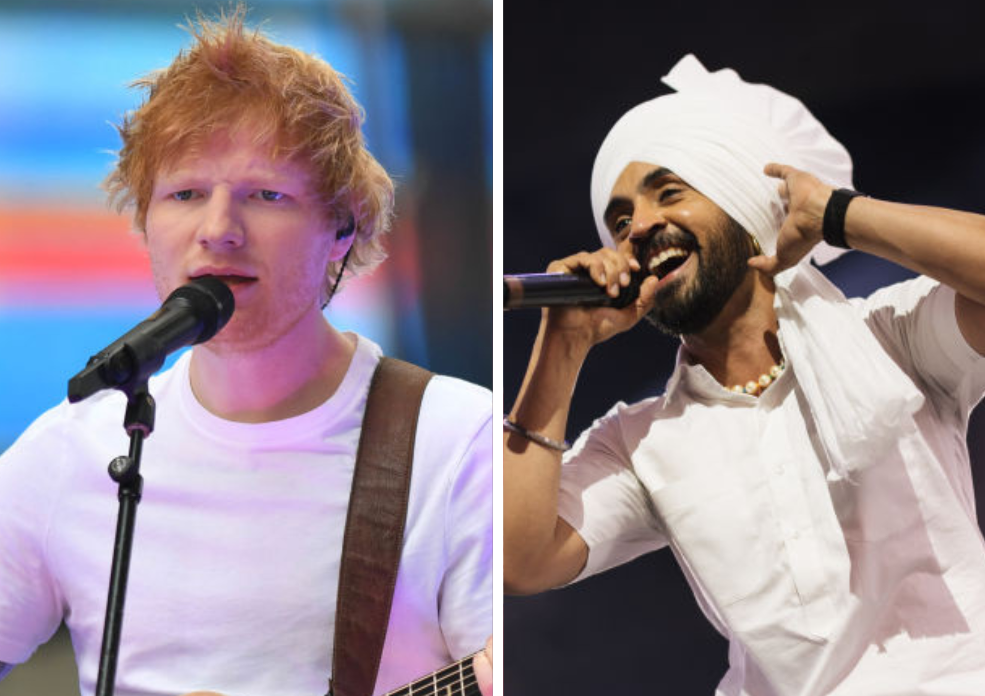 Ed Sheeran, Diljit Dosanjh
