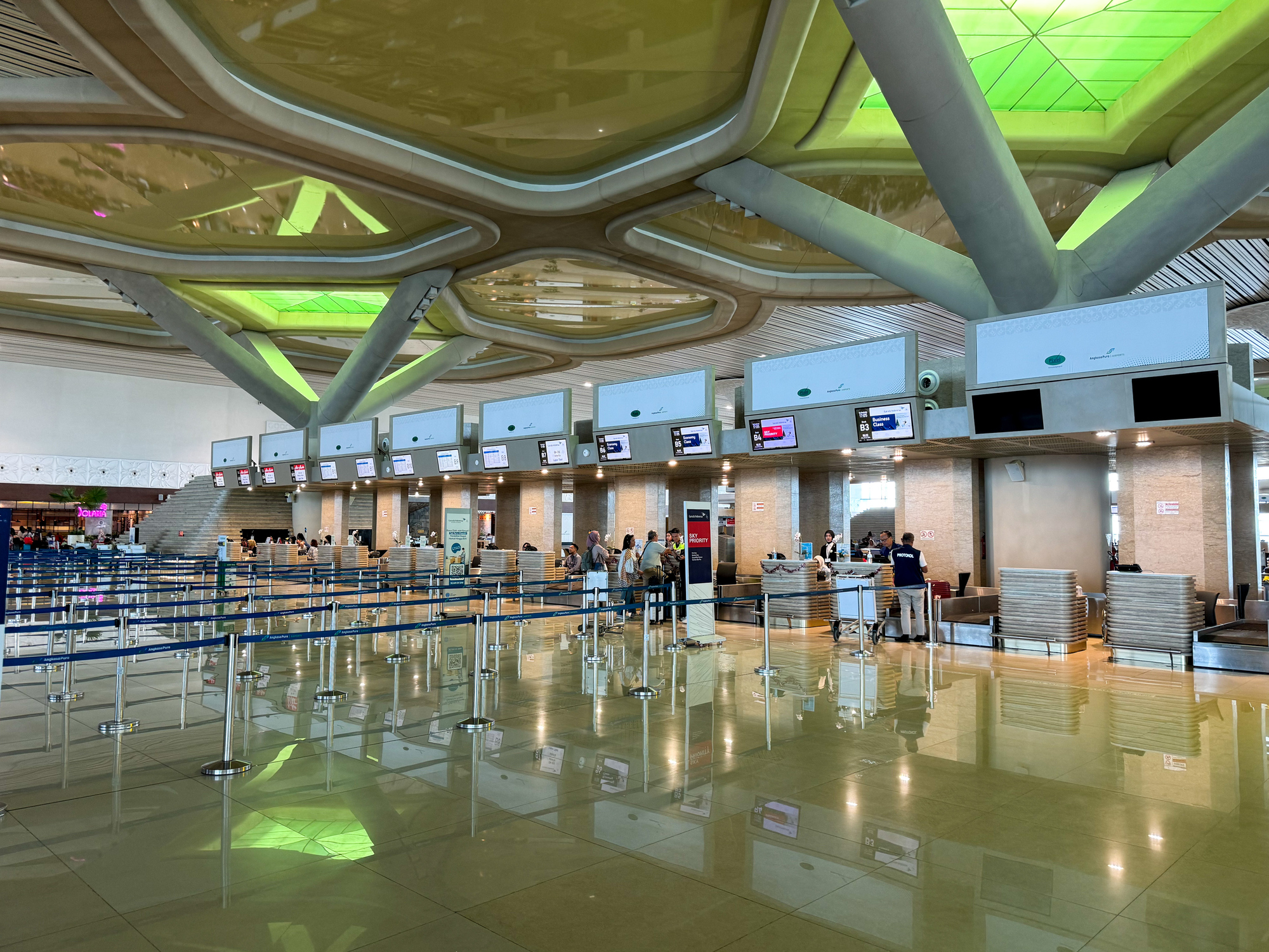 Jogyakarta International Airport on Jan. 1, 2024.