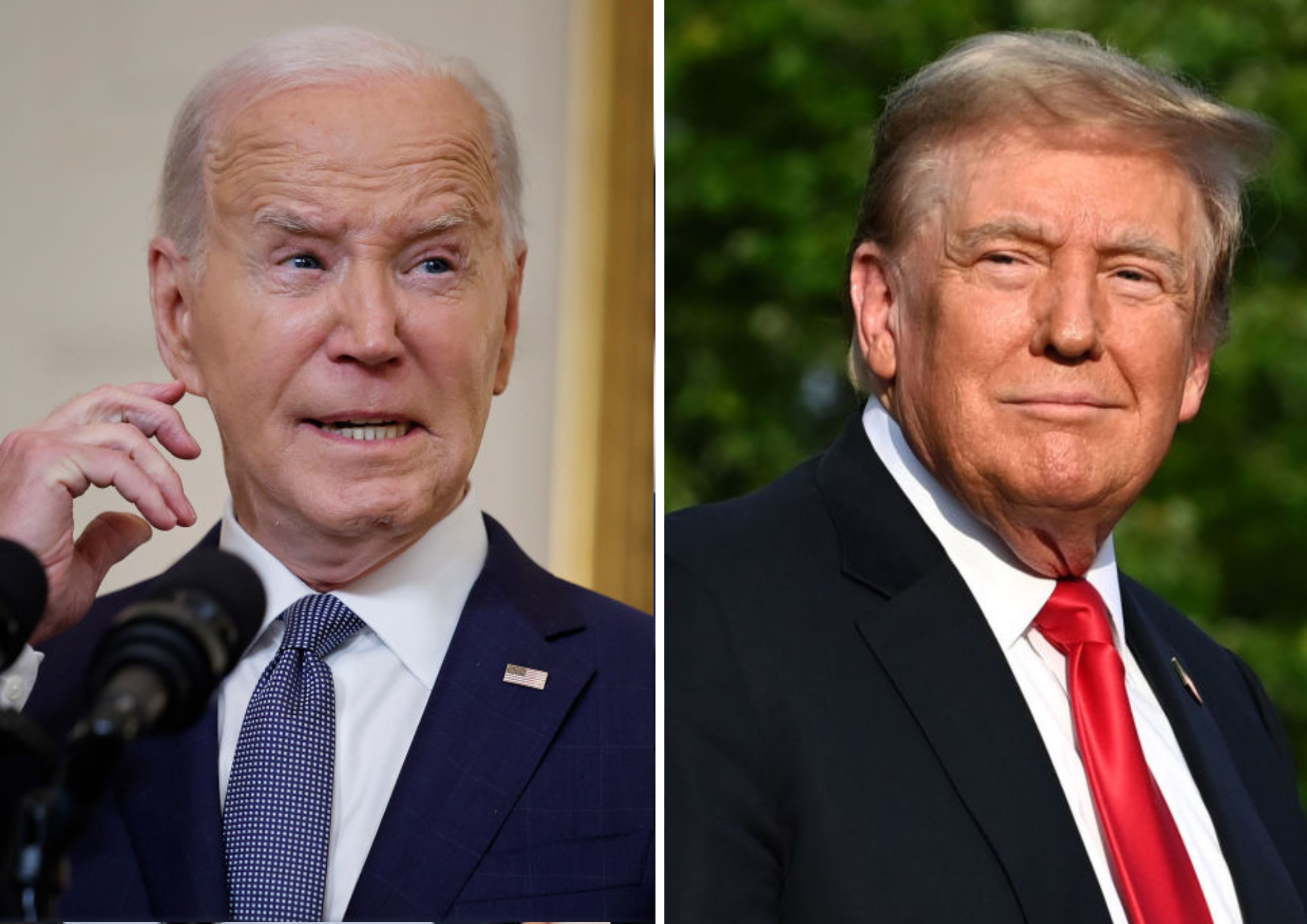 Biden, Trump