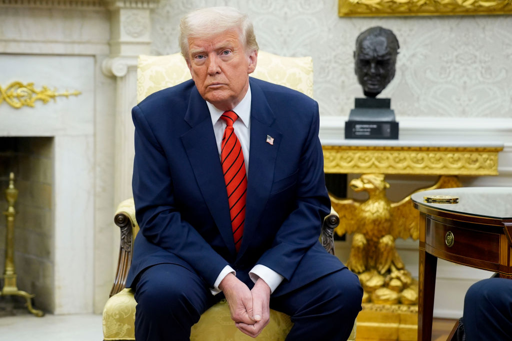 President Trump Meets With NATO Secretary General Rutte