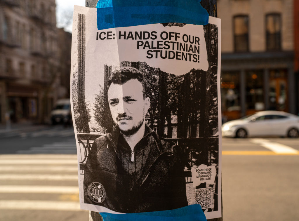 Protesting Arrest of Pro-Palestinian Activist Mahmoud Khalil
