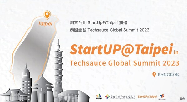 Taipeh Stadtregierung führt zehn herausragende Startup-Unternehmen an, um am 2023 Techsauce Global Summit in Thailand teilzunehmen
