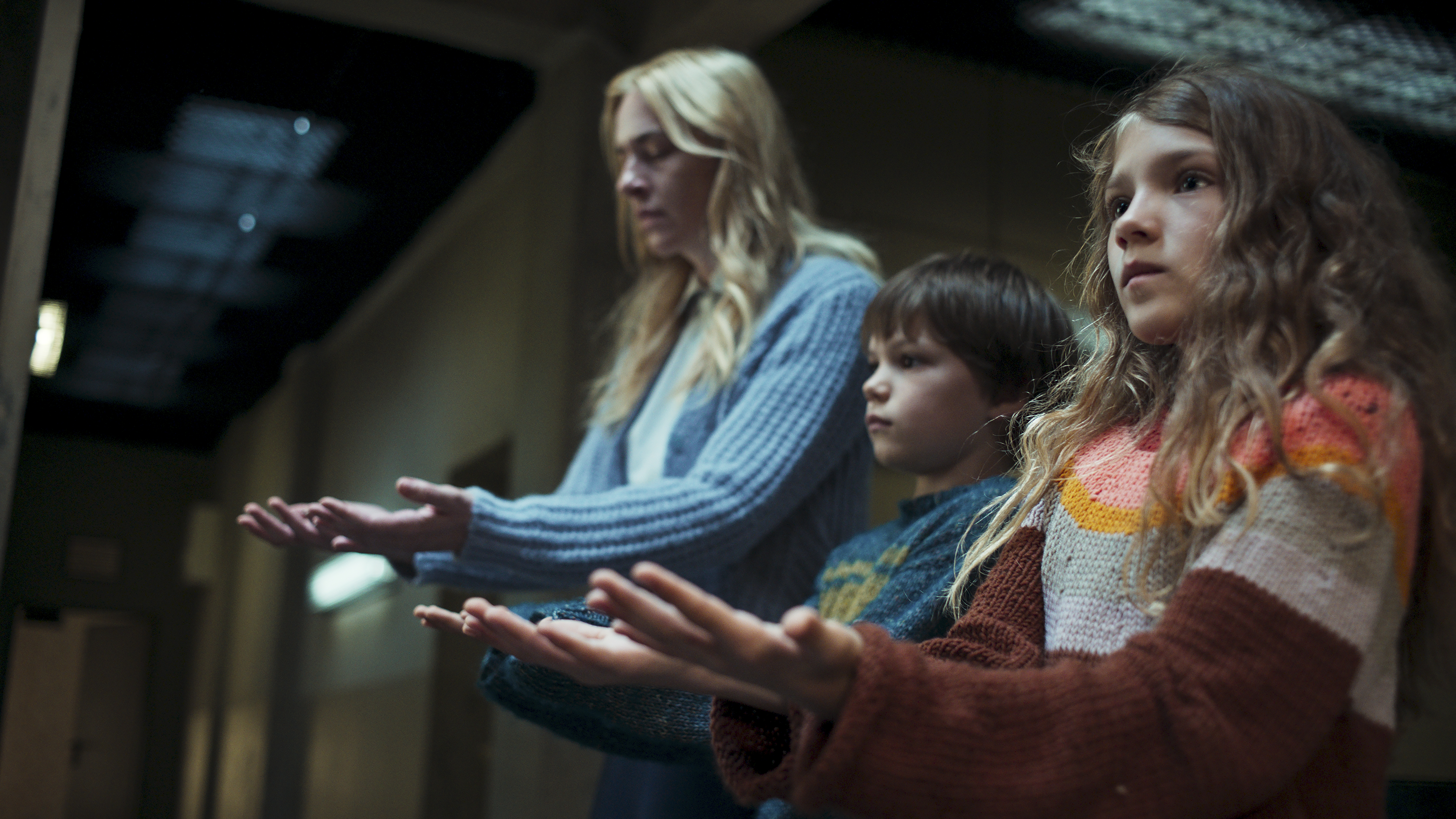 (L-R): Kim Riedle, Sammy Schrein, and Naila Schuberth in 'Dear Child'