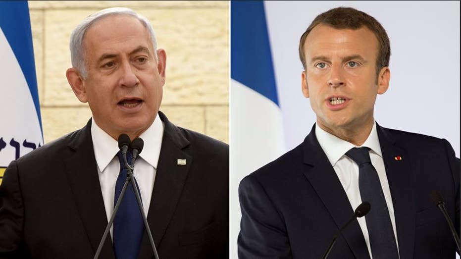 Netanyahu bezeichnet Macron und andere westliche Staats- und Regierungschefs, die ein Waffenembargo gegen Israel unterstützen, als „Schande“