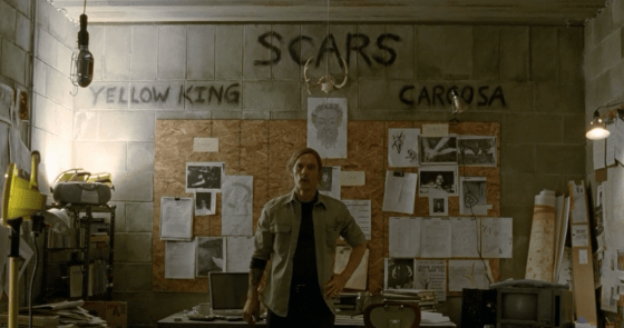 Matthew McConaughey trong vai Rust Cohle trong mùa 1 True Detective
