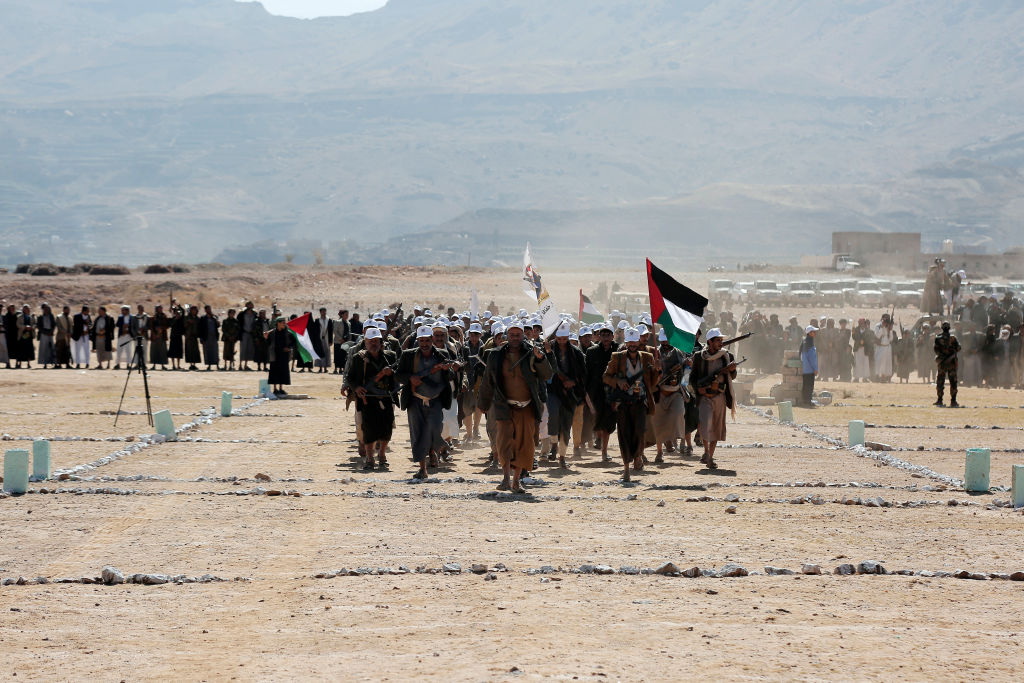 Yemen's Houthi Tribal Gathering-Parade Against U.S., U.K., And Israel