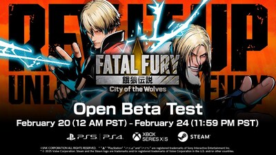 FATAL FURY: City of the Wolves Announces Open Beta, from February 20–24 FATAL FURY: City of the Wolves Announces Open Beta, from February 20–24