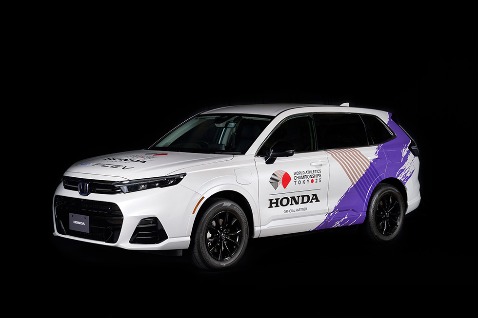 Honda to Provide Official Vehicles for World Athletics Championships Tokyo 25 as Official Global Partner