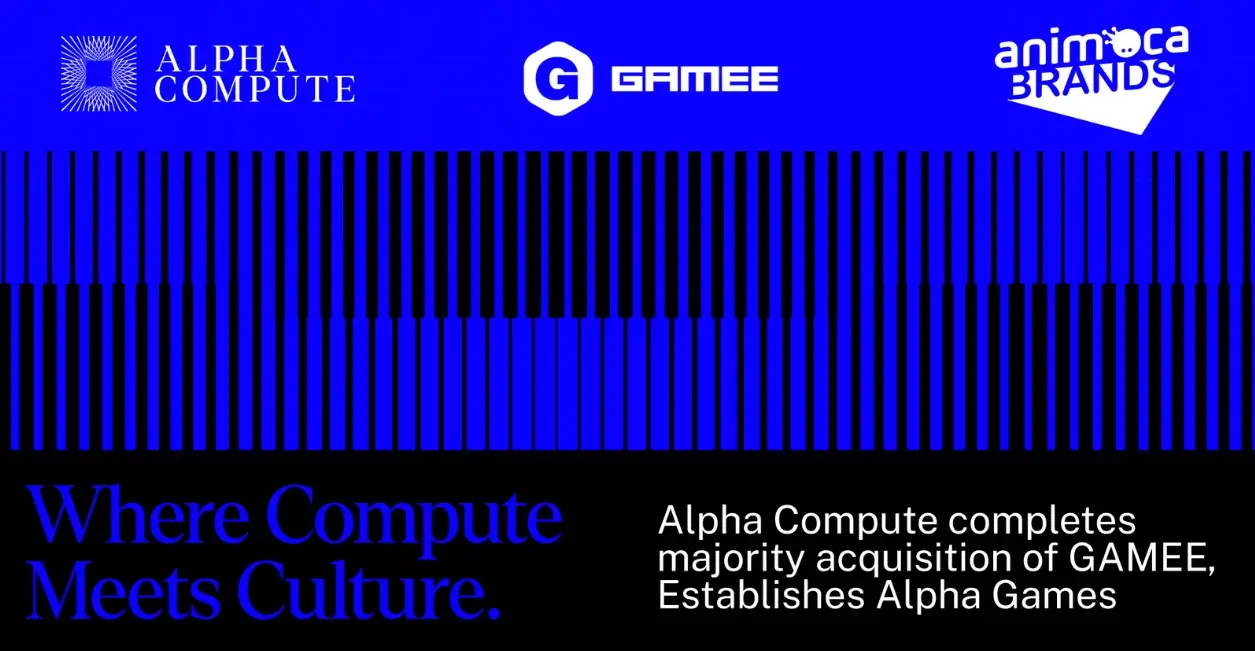 Alpha Compute Acquires GAMEE and Establishes Alpha Games Division