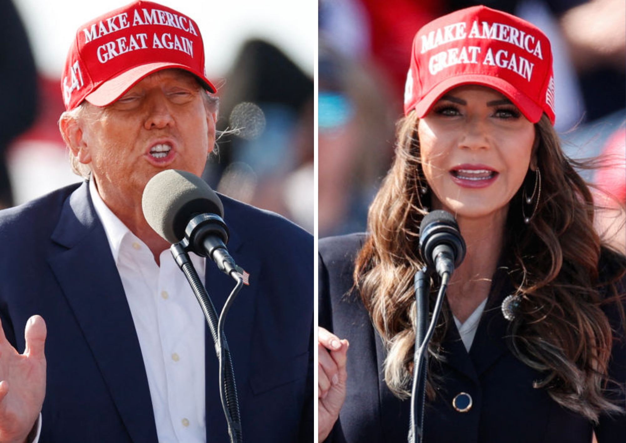 Donald Trump, Kristi Noem