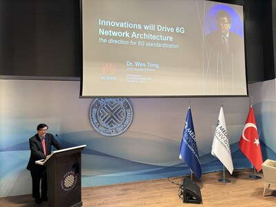 Huawei Wireless CTO Tong Wen Gave Keynote Speech at 6G Conference at Istanbul, Türkiye Huawei Wireless CTO Tong Wen Gave Keynote Speech at 6G Conference at Istanbul, Türkiye