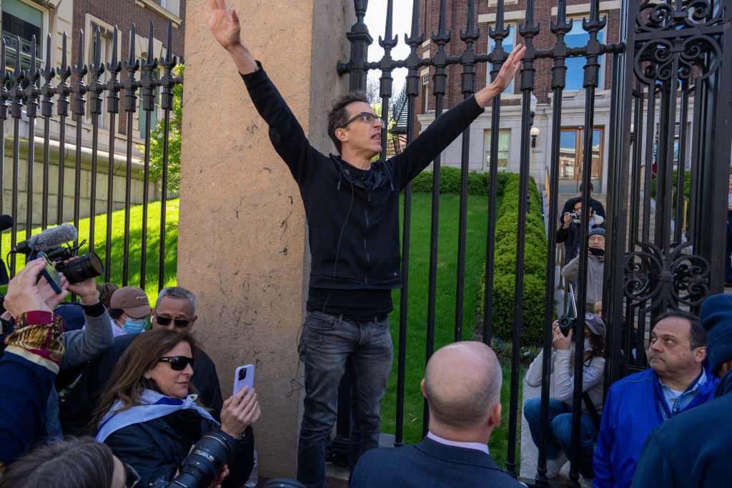 Pro-Palestinian Protests Continue At Columbia University In New York City