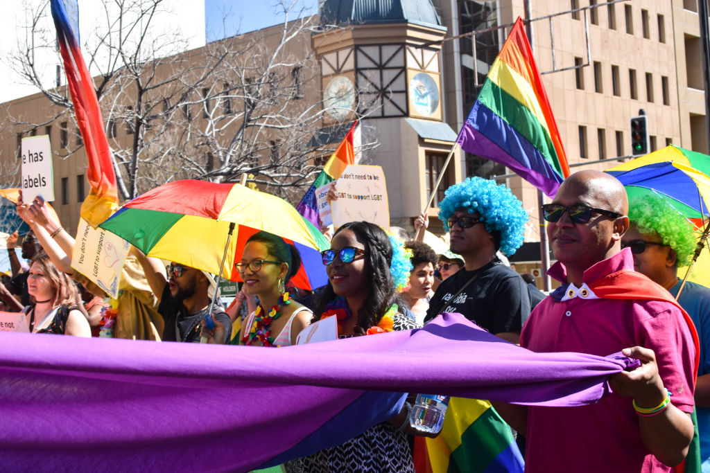 NAMIBIA-LGBTQ-RIGHTS-PARADE-PRIDE