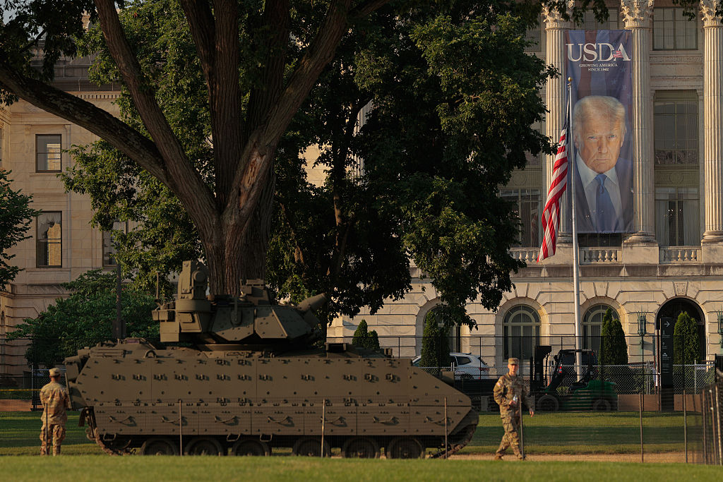 Washington D.C. Prepares To Host Military Parade To Mark Army's 250th Anniversary