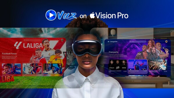 تُعيد VUZ تعريف الترفيه على Apple Vision Pro: تتكشف مستقبل تقنية الواقع المعزز