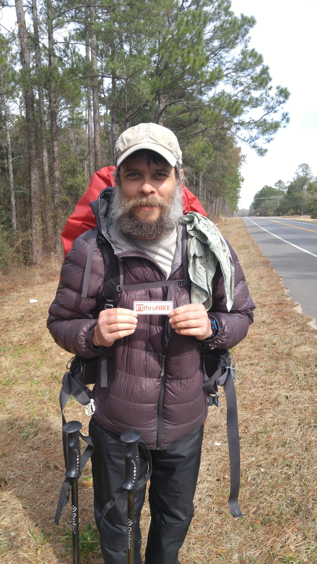 A photo of the hiker who called himself 