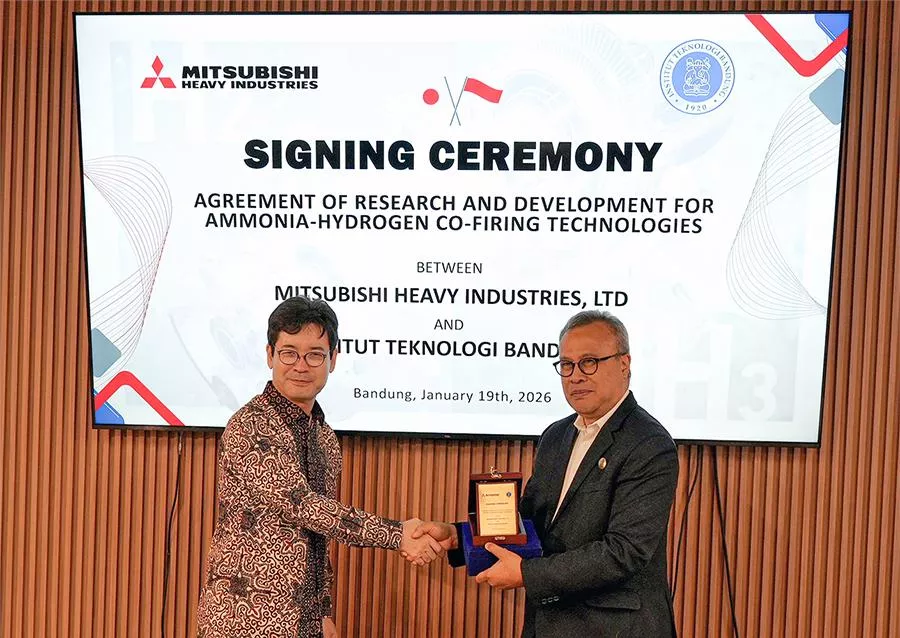MHI and ITB Deepen Research Collaboration on Ammonia-Based Clean Power in Indonesia
